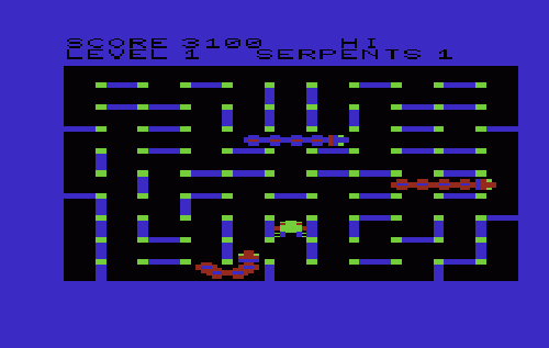 Serpentine screenshot 2 for Vic-20